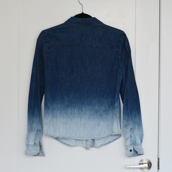 3/$30 - Target Ombre Denim Shirt - Picture 3 of 6